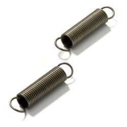 Extension springs made from 1.1200 high-carbon spring steel and 1.4310 stainless spring steel wire V2a • Wire diameter: 0,1 mm – 5,26 mm | Febrotec