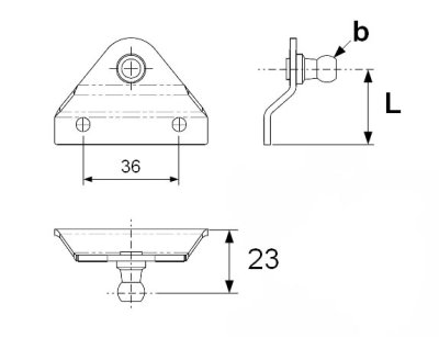 Gas Strut Brackets