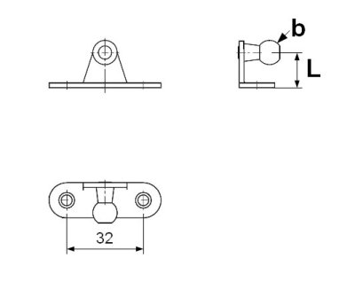 Gas Strut Brackets