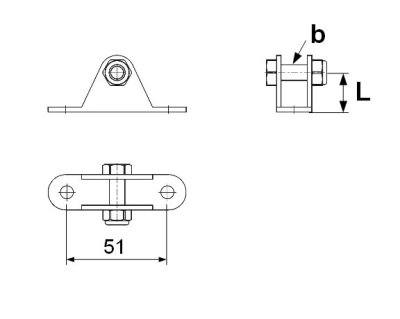 Gas Strut Brackets
