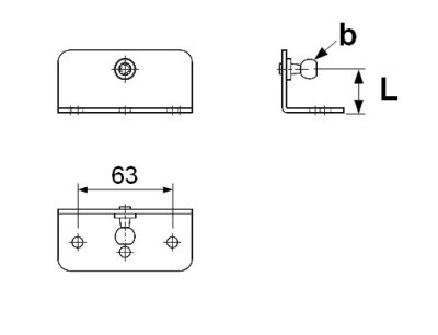 Gas Strut Brackets