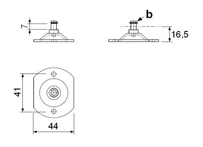 Gas Strut Brackets