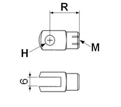 Gas Strut End Fittings
