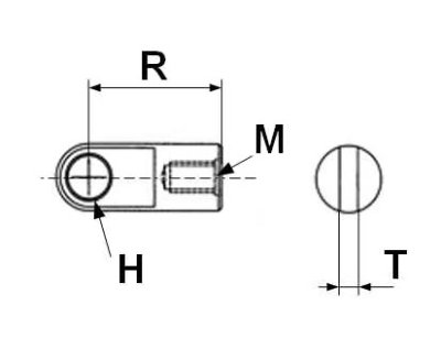 Gas Strut End Fittings