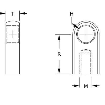 Gas Strut End Fittings