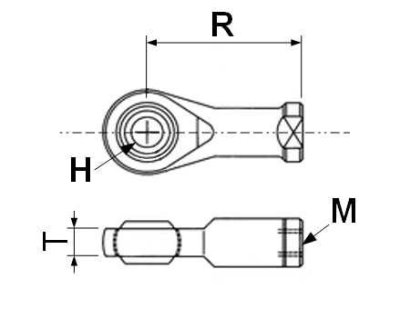Gas Strut End Fittings
