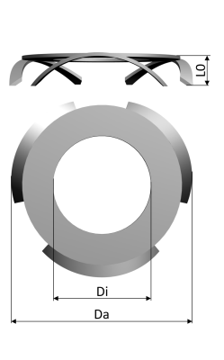 Finger Spring Washers