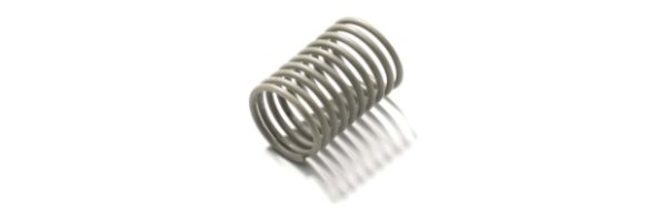 High-temperature ceramic compression springs made of silicone nitrite Si3N4 • Almost constant strenth at temperatures up to approx. 1,000°C